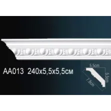 Карниз потолочный из полиуретана Perfect (AA 013 F)