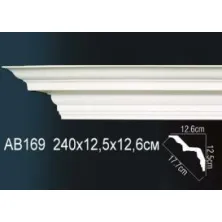 Карниз потолочный из полиуретана Perfect (AB 169)