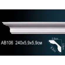 Карниз потолочный из полиуретана Perfect (AB 106 F)