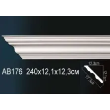 Карниз потолочный из полиуретана Perfect (AB 176)
