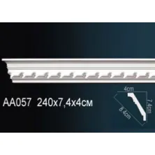 Карниз потолочный из полиуретана Perfect (AA 057 F)