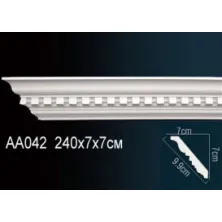 Карниз потолочный из полиуретана Perfect (AA 042 F)