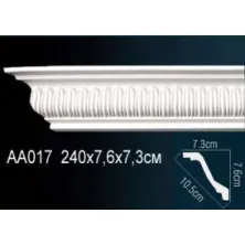Карниз потолочный из полиуретана Perfect (AA 017 F)