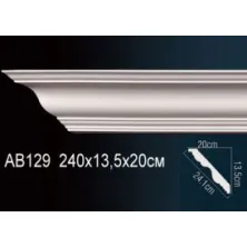 Карниз потолочный из полиуретана Perfect (AB 129)