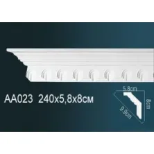 Карниз потолочный из полиуретана Perfect (AA 023F)