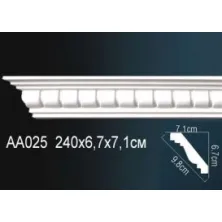 Карниз потолочный из полиуретана Perfect (AA 025 F)