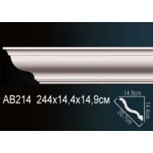 Карниз потолочный из полиуретана Perfect (AB 214)