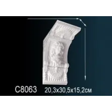 Кронштейн из полиуретана Perfect (C 8063)