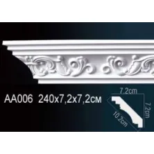 Карниз потолочный из полиуретана Perfect (AA 006 F)