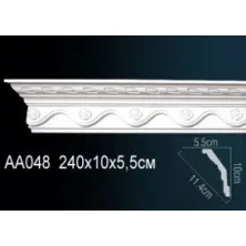 Карниз потолочный из полиуретана Perfect (AA 048 F)