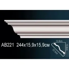Карниз потолочный из полиуретана Perfect (AB 221)