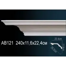 Карниз потолочный из полиуретана Perfect (AB 121)