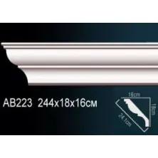 Карниз потолочный из полиуретана Perfect (AB 223)