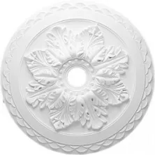 Потолочная розетка Decomaster DR 15 (O 600 вн.O 75 h=51) из полиуретана