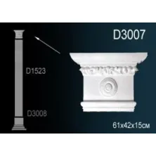 Капитель из полиуретана Perfect (D 3007)