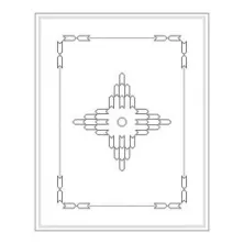 Потолок RODECOR Набоков Ф2 88412AR
