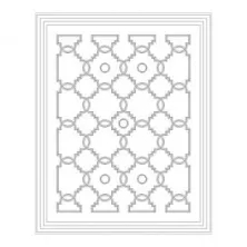 Потолок RODECOR Эрте Ф3 88443AR