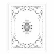 Потолок RODECOR Камелия Ф2 88012CN
