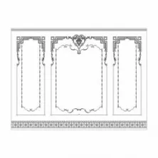 Стена RODECOR Шинуазри Пагода Ф2 77032CN