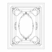 Потолок RODECOR Арайя Ф3 88303BR