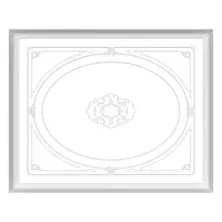 Потолок RODECOR Рококо Фомичева Ф2 88502RC из гипса