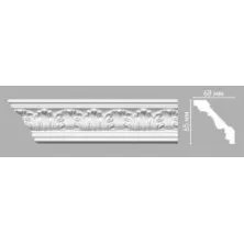 Потолочный плинтус DECOMASTER 95018 из полиуретана