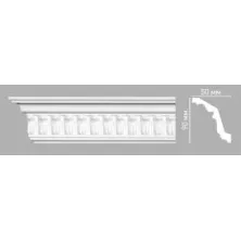 Потолочный плинтус DECOMASTER 95028 из полиуретана