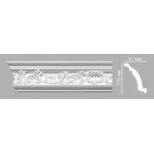 Потолочный плинтус DECOMASTER 95104 из полиуретана