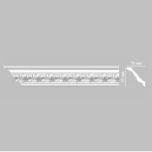 Потолочный плинтус DECOMASTER 95622 гибкий