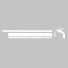 Потолочный плинтус DECOMASTER DT 128 из полиуретана