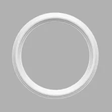 Потолочная розетка Decomaster 80204 (d 363) из полиуретана