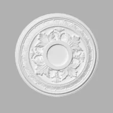 Потолочная розетка Decomaster 80206 (d 390) из полиуретана