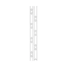 Узел RODECOR Ар-Деко 66428AR из полимерного гипса
