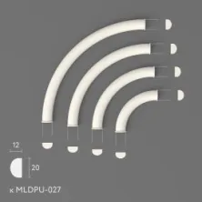 Декоративный элемент Stavros MLDPU-027U-1-2 из полиуретана