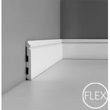Плинтус гибкий Orac Decor SX118F из полиуретана