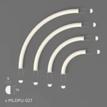 Декоративный элемент Stavros MLDPU-027U-2-2 из полиуретана