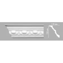 Потолочный плинтус DECOMASTER 95090 из полиуретана