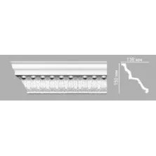 Потолочный плинтус DECOMASTER 95139 из полиуретана