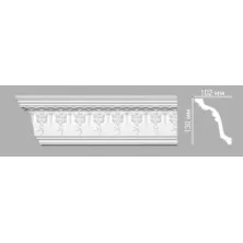 Потолочный плинтус DECOMASTER 95698 из полиуретана