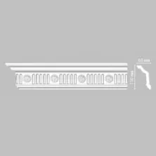Потолочный плинтус DECOMASTER DT-88152 из полиуретана