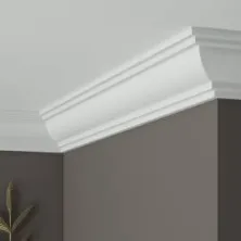 Карниз потолочный UltraWood CR 0021 из ЛДФ (46х46х2440 мм)