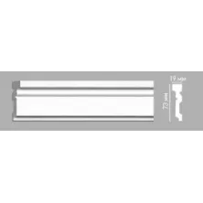 Молдинг DECOMASTER 97204 из полиуретана