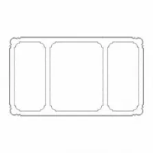 Узел RODECOR Шинуазри 66506CN из полимерного гипса