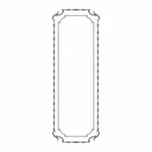 Узел RODECOR Шинуазри 66531CN из полимерного гипса