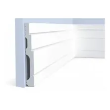 Плинтус напольный HiWood B120V1 из полистирола