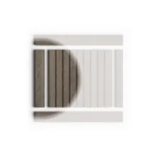 Финишный молдинг Hi Wood LF124A BR490 из полистирола