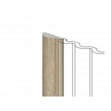 Финишный молдинг Hi Wood LF140A BR496 из полистирола