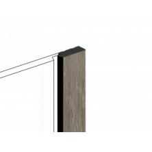 Финишный молдинг Hi Wood LF124B BR490K из полистирола
