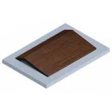 Панель Hi Wood LV141 BR396 из полистирола 120*12*2700 мм