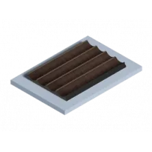 Панель Hi Wood LV139 BR354 из полистирола 120*12*2700 мм